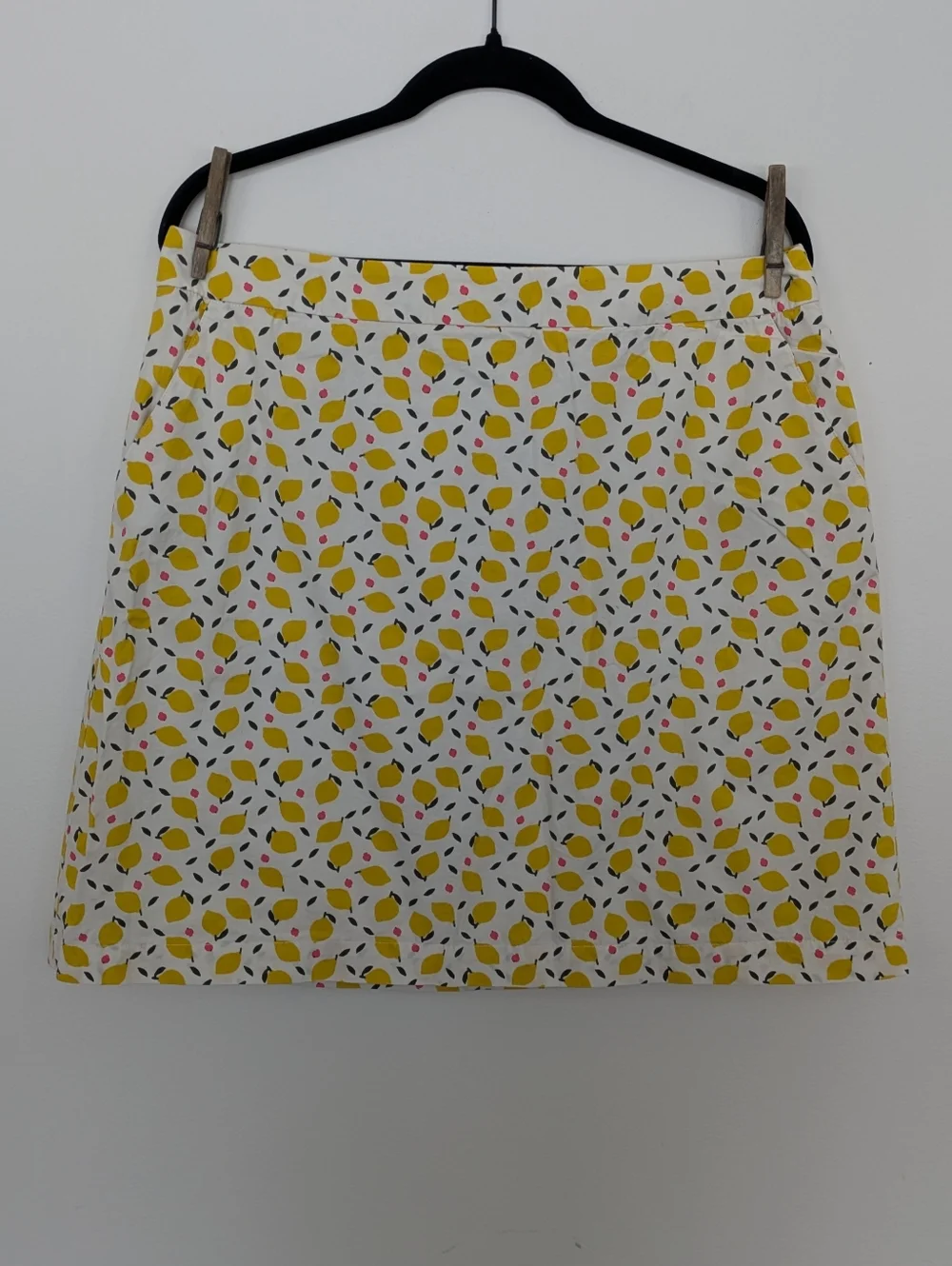 BODEN Francesca A-line Lemon Skirt 12P